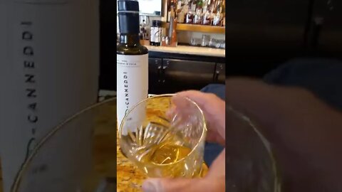 Verde Canneddi olive oil bio at Cafe Milano Georgetown Washington DC