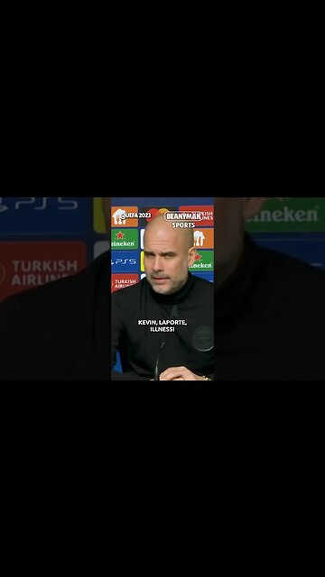 'Kevin, Laporte, illness! They are not ready for tomorrow' | Pep Guardiola