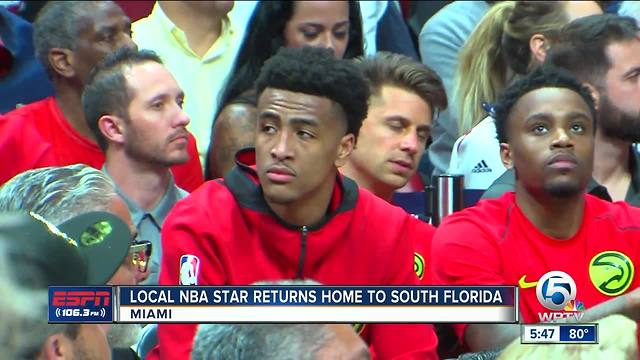 Cardinal Newman grad, NBA star John Collins returns home to South Florida