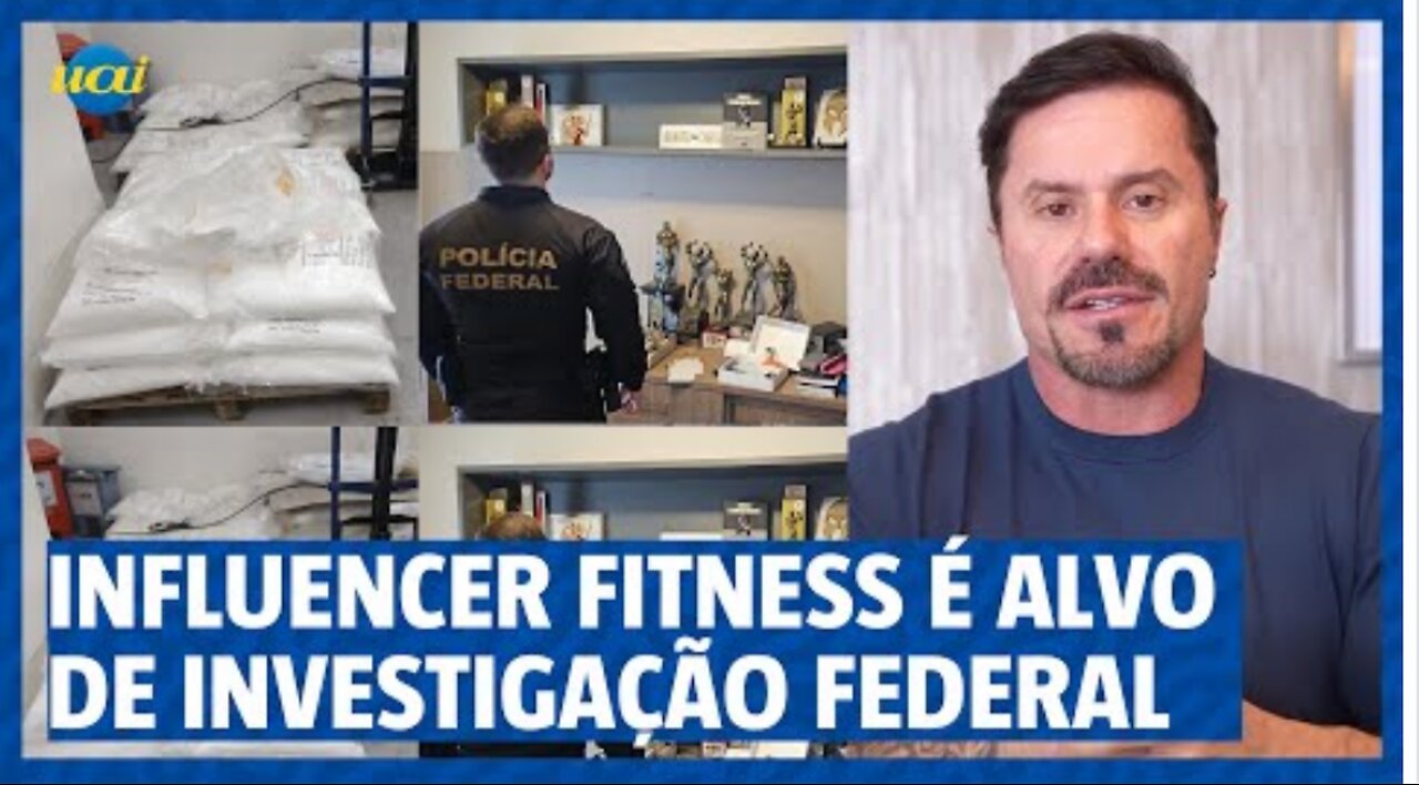 Empresa de Renato Cariani é alvo da PF em operação contra tráfico de drogas, influencer se pronuncia