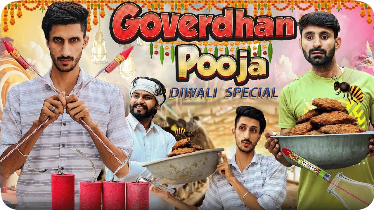 govardhan pooja (diwali special ) comedy