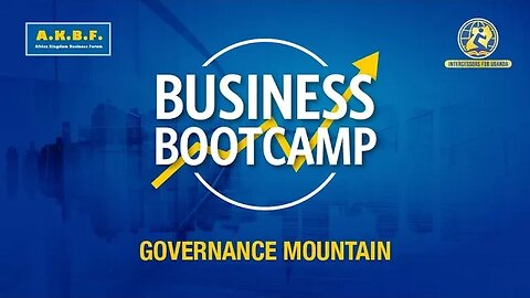 Business Bootcamp - Governance Mountain | 27th April 2023