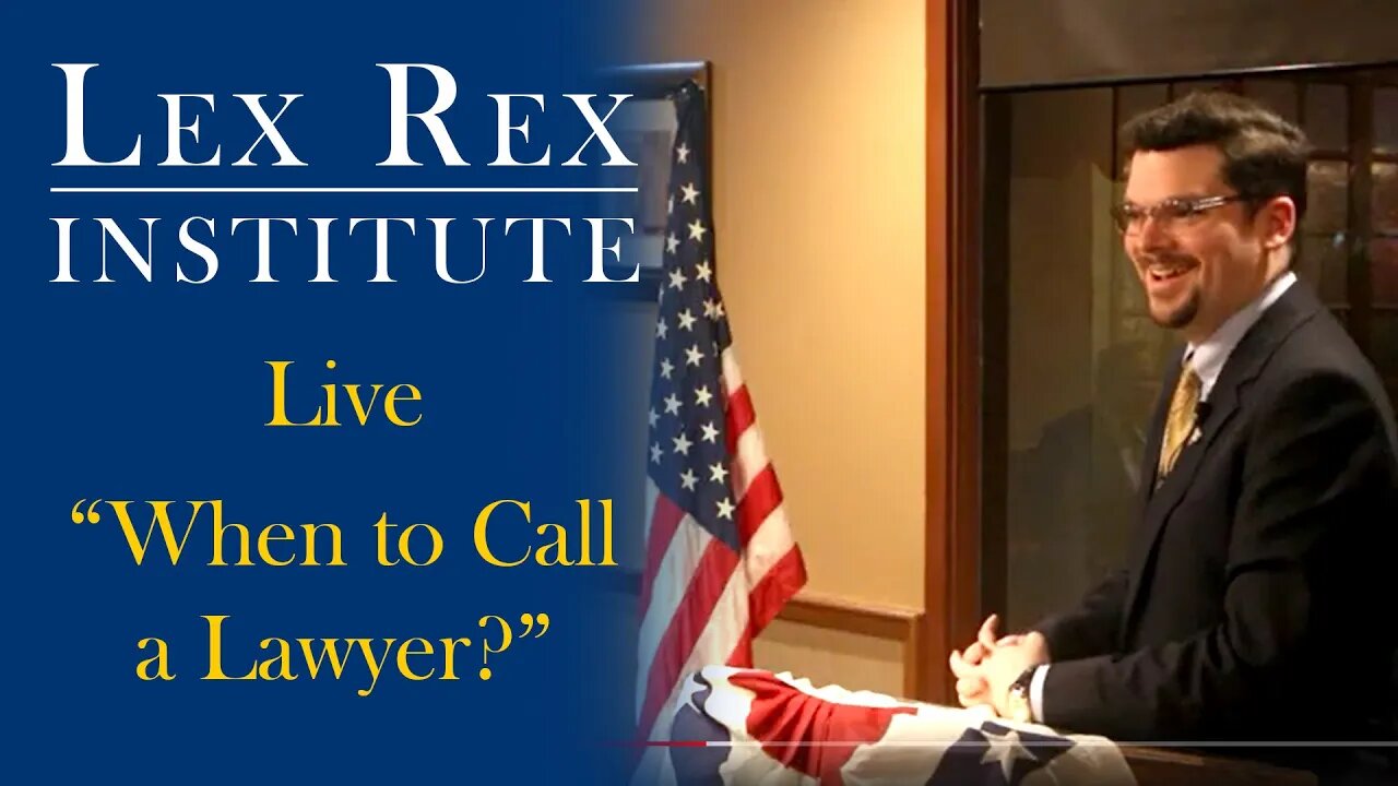 We The People: the Importance of Holding Your Government Accountable - Lex Rex Live