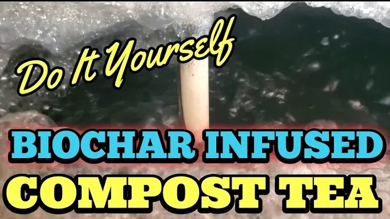 Boost Your Garden's Growth with BIOCHAR-INFUSED COMPOST TEA!