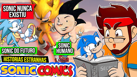 10 Historias Bizarras do SONIC nos quadrinhos