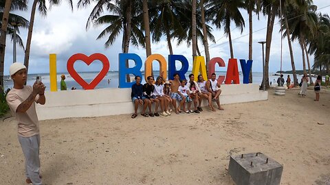 Let's Walk And Talk On The Island Of Boracay, Philippines