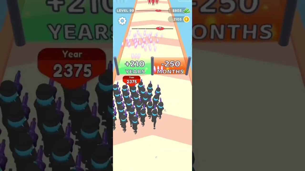 Crowd Evolution 👆
