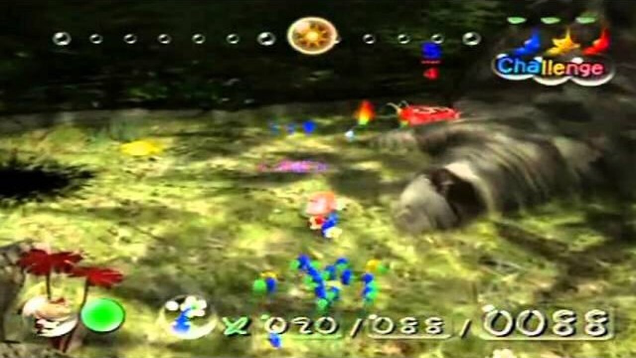 Pikmin Challenge Mode Walkthrough Part 1: Profuse Pellets