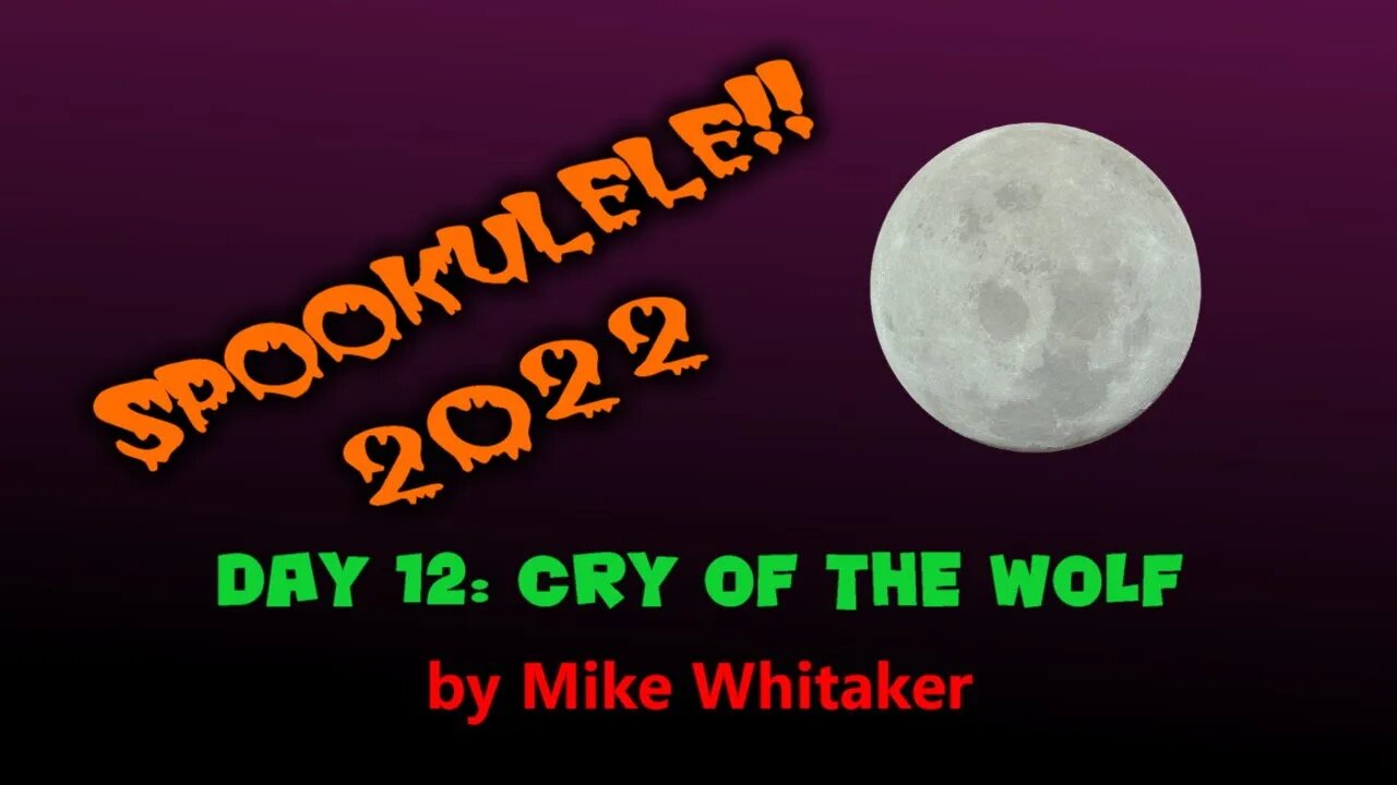 Spookulele 2022 - Day 12 - Cry of the Wolf (by Mike Whitaker)