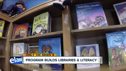 Program builds libraries and literacy