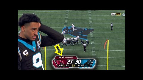 You CAN'T MISS this wild ending to the Cardinals vs Panthers game!