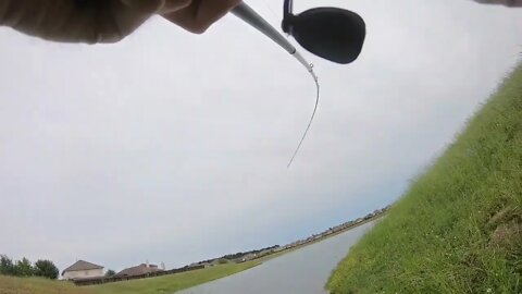 HUGE MYSTERY FISH on a BASS JIG!-13