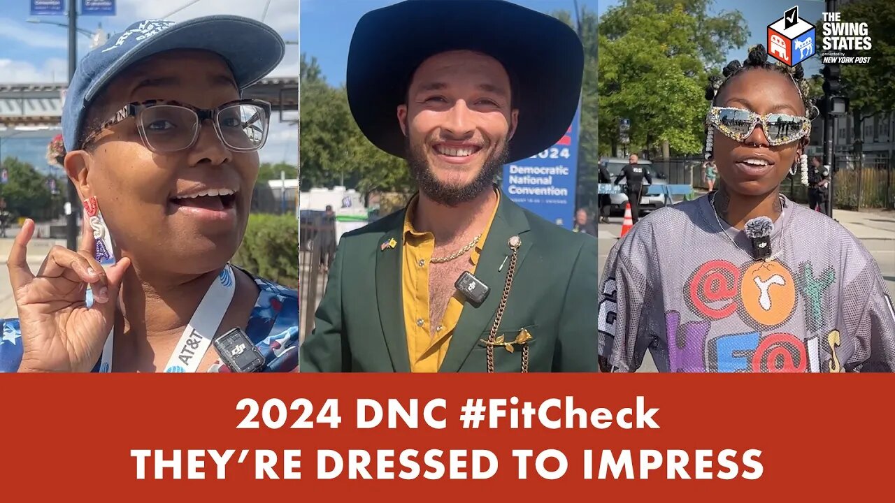 DNC #FitCheck – See the wild outfits people are wearing to the Democratic National Convention