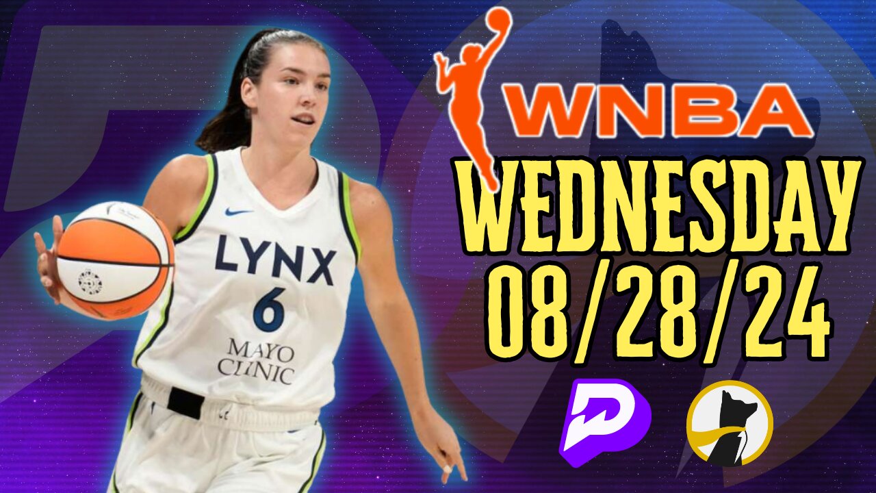 🏀 ✅ #UNDERDOGFANTASY | #PRIZEPICKS | BEST PICKS FOR #WNBA WEDNESDAY | 08/28/24 | #BASKETBALL | TODAY