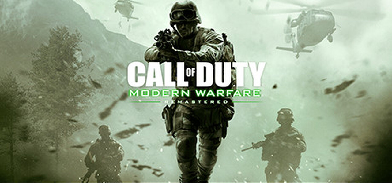 Call of Duty: MW2 CR playthrough : part 3 - "Cliffhanger"