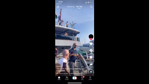 andrew tate on $500m yacht yelling f*ck instagram