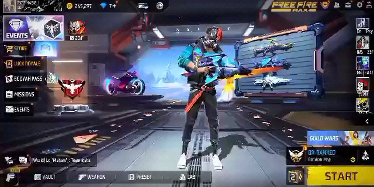 free fire Id 80 Level