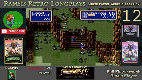 Shining Force | 1993 | GEN | Episode 12 | Full Playthrough and Let's Play | Chapter 3 | #12