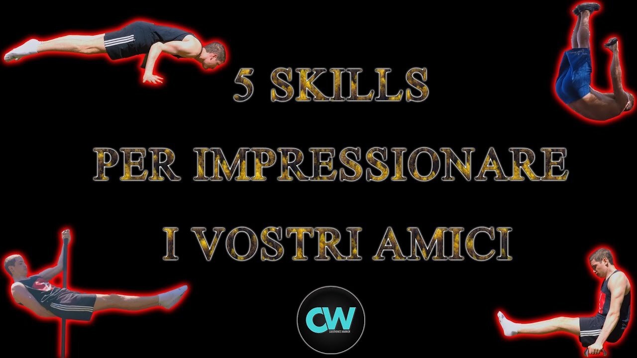 5 Easy Skills to IMPRESS your Friends!😱 - Calisthenics Warriors - [Tutorial]