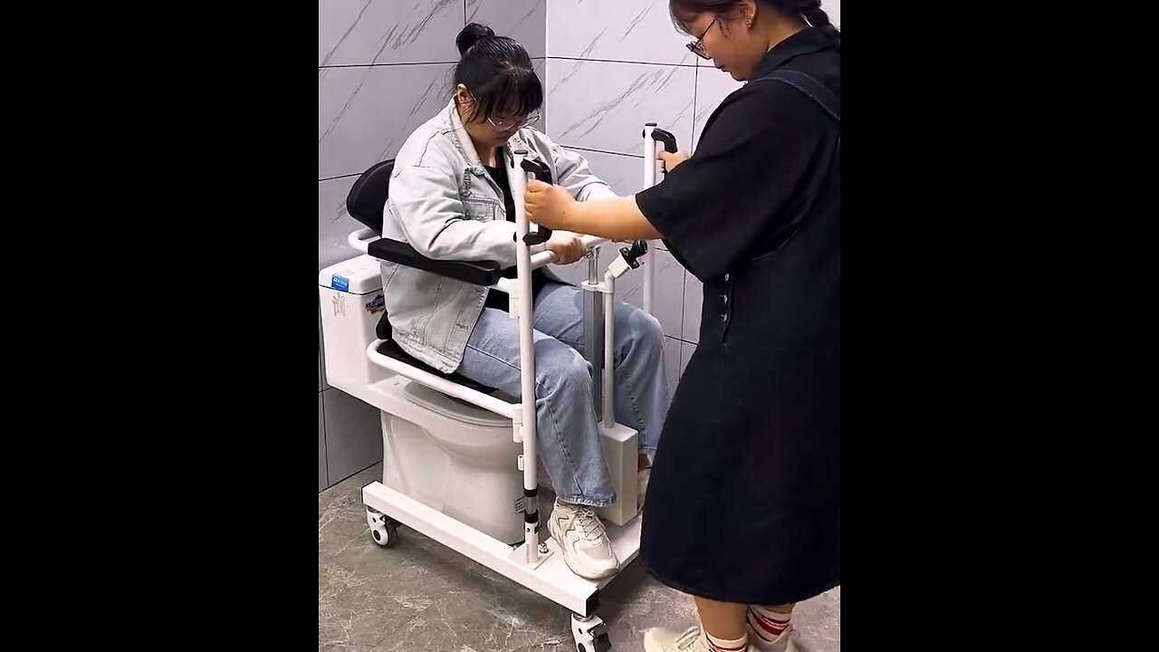 "This electric patient transfer chair is a true game changer! 💯⚡"