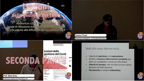Lezioni della gestione del Covid - intervento Serena Tinari, giornalista investigativa