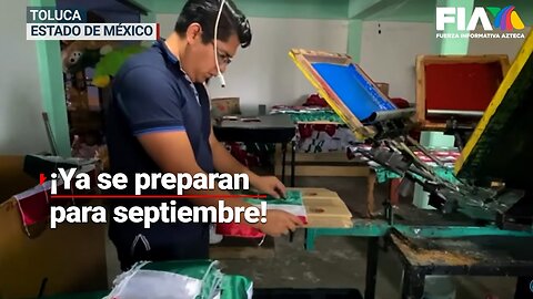YA SE PREPARAN | Talleres ponen manos a la obra con los artículos patrios; ¿cómo se hacen?