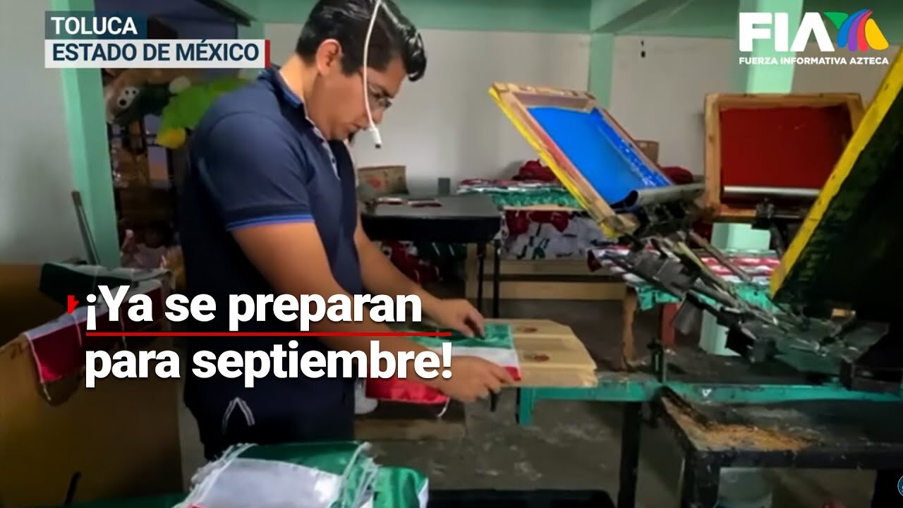 YA SE PREPARAN | Talleres ponen manos a la obra con los artículos patrios; ¿cómo se hacen?