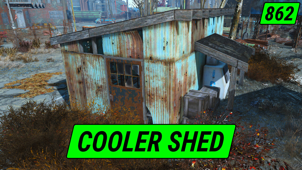 Hidden Shed Packed Into A Cooler | Fallout 4 Unmarked | Ep. 862