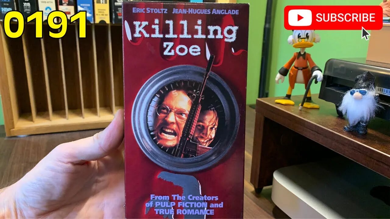[0191] KILLING ZOE (1994) VHS INSPECT [#killingzoe #killingzoeVHS]