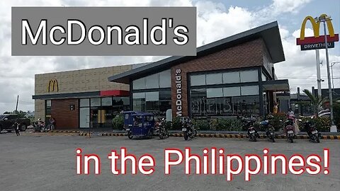 PHILIPPINES McDonald's REVIEW