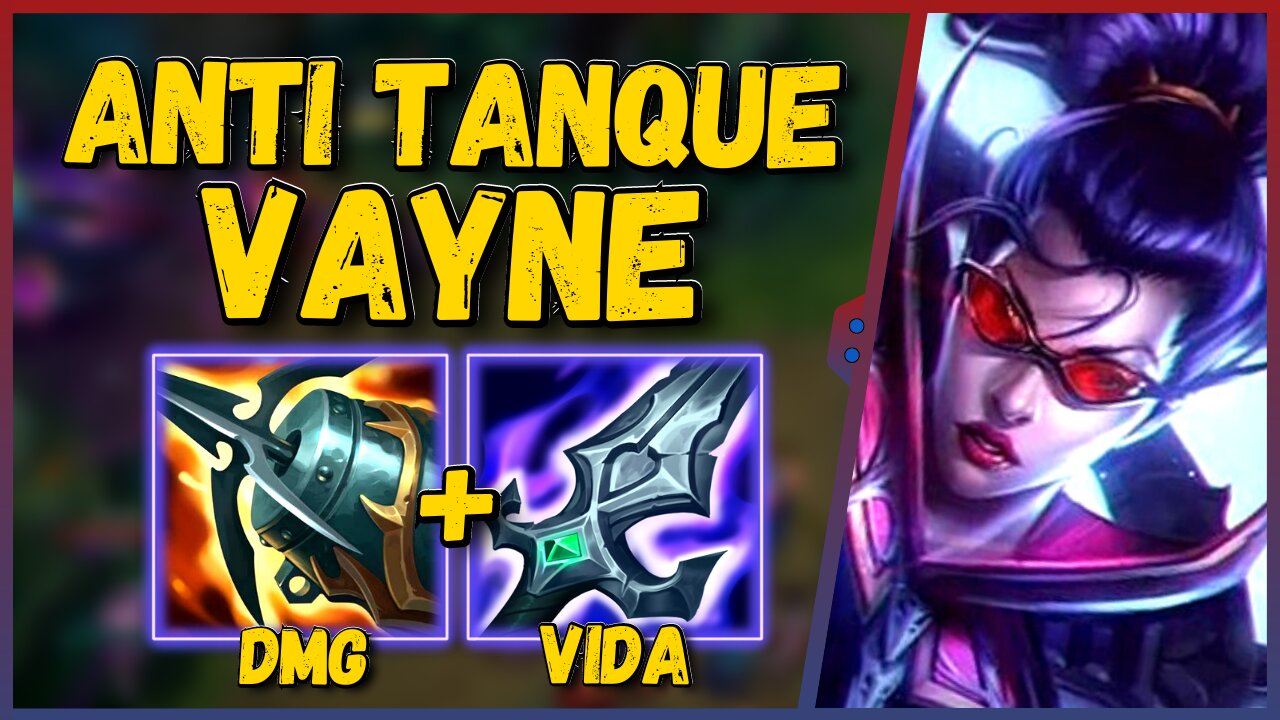 VAYNE SERÁ O MELHOR ADC PARA CARREGAR NO META DO PRÓXIMO PATCH | BUILD MATA CRÁQUENS + RUNA RITMO FATAL | LEAGUE OF LEGENDS