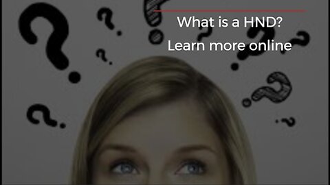 What is a HND ?