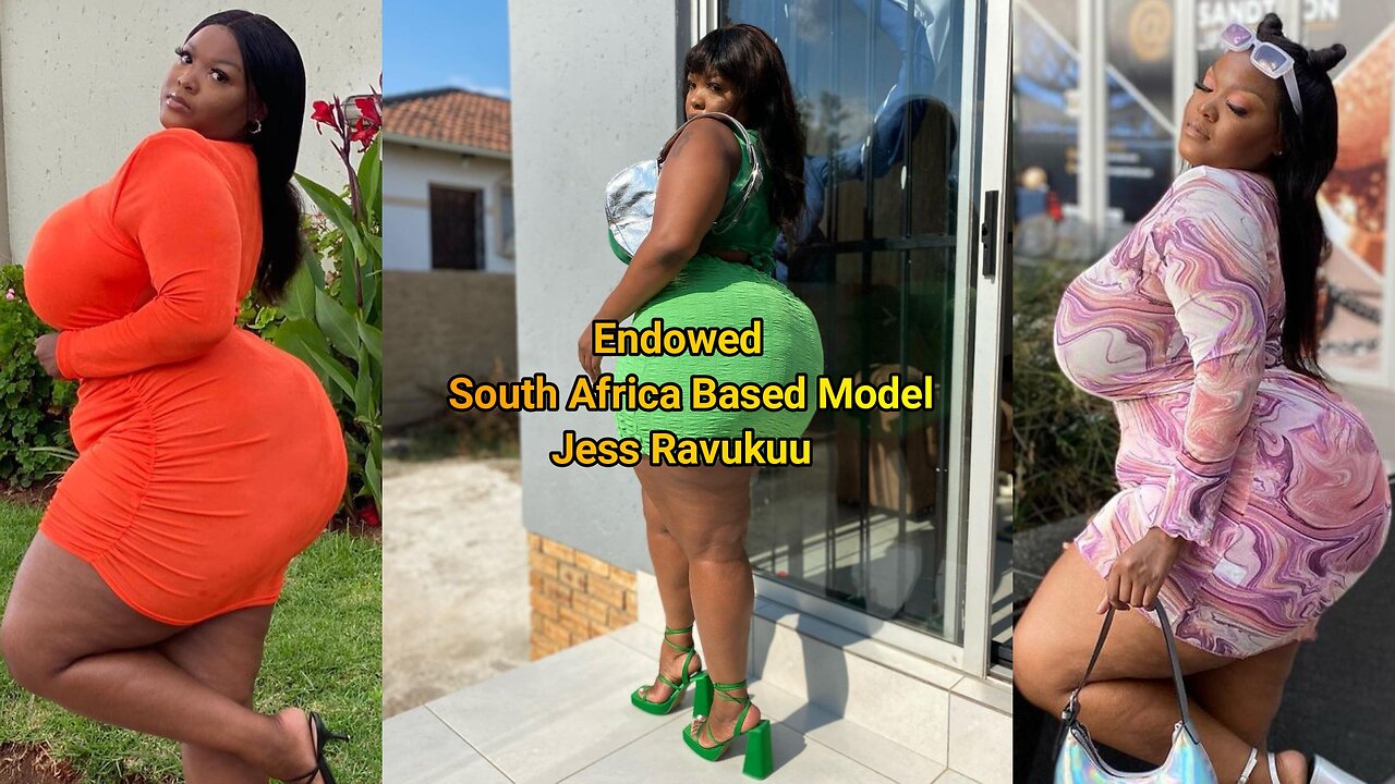 Endowed South Africa Based Model Jess Ravukuu