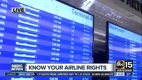 Know your rights if your flight is delayed or canceled