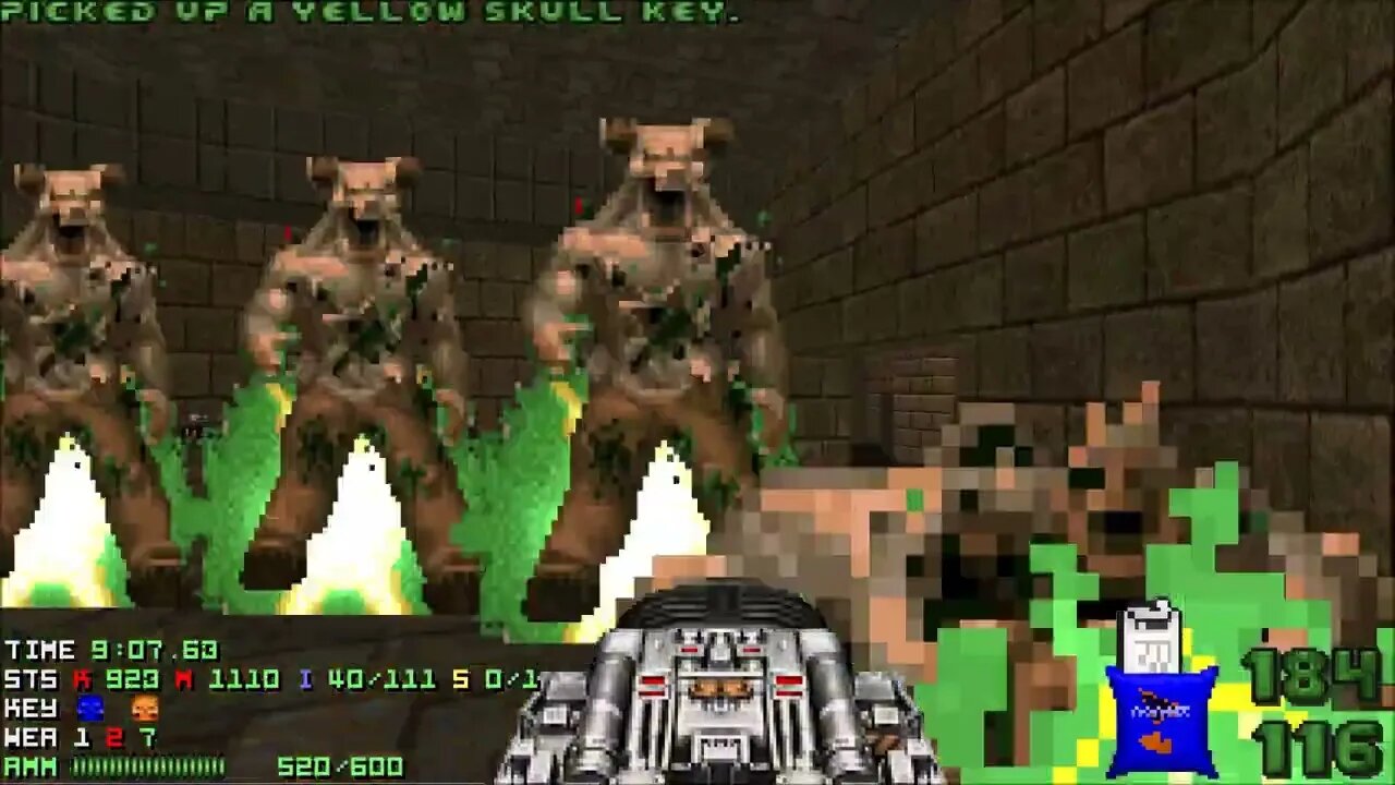 Doom 2 Junk Food Level 41 UV with 102% in 26:02