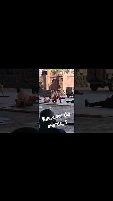 Where Are The Sword's...? Indiana Jones Epic Stunt Spectacular.