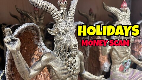 HOLIDAYS ARE SCAMS, SAVE YOUR MONEY, THEY ALREADY RICH BUT YOU STRUGGLING