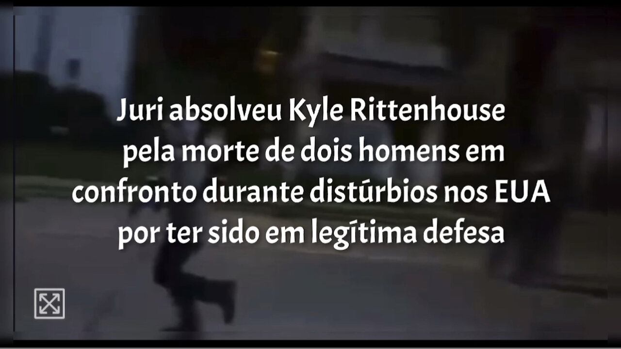 Juri absolveu Kyle Rittenhouse pela morte de dois homens do violento grupo Antifas