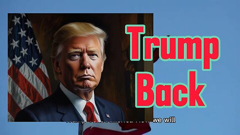 Trump back