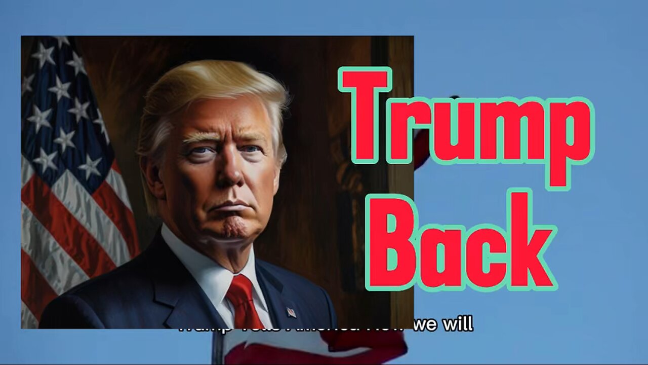 Trump back