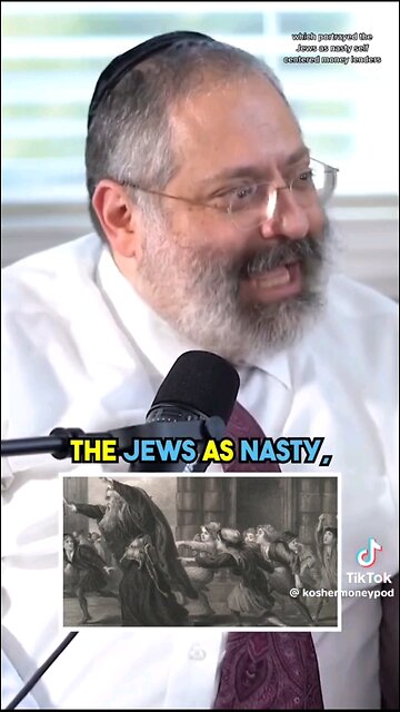 Rabbi talks about Usury and who they're allowed to charge interest (JewishTruths_ on X)