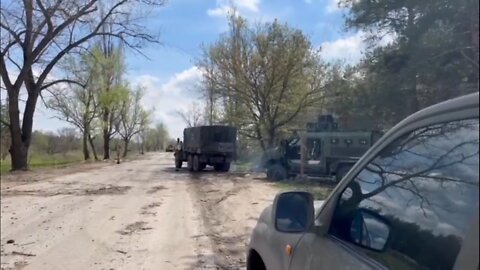 Russian forces captured Ukrainian armored "Varta" which took part in joint NATO exercises