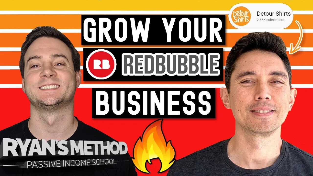 Growing Your Redbubble Business w/ @DetourShirts