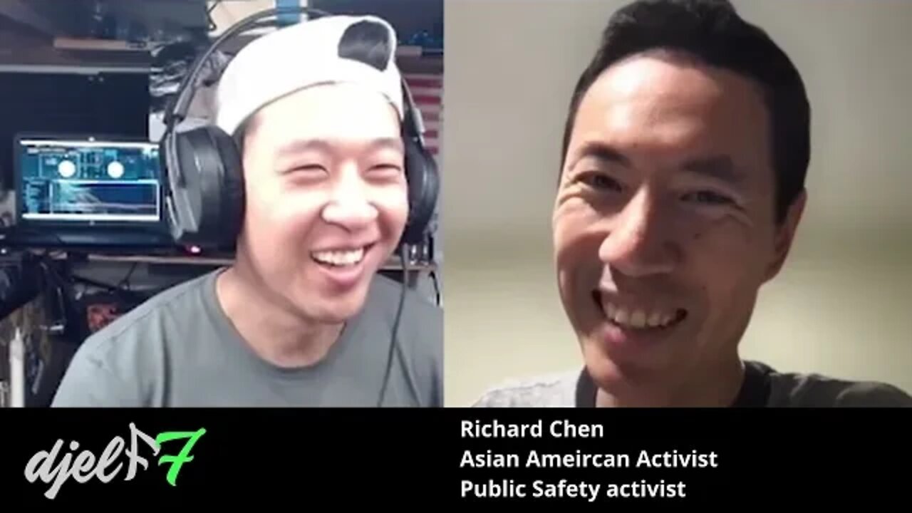 Richard Chen fellow NYC Asian American Activist comes by for an interview