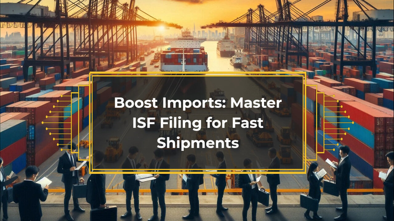 Streamline Your Imports with Turbocharged ISF Filing for Express Consignments