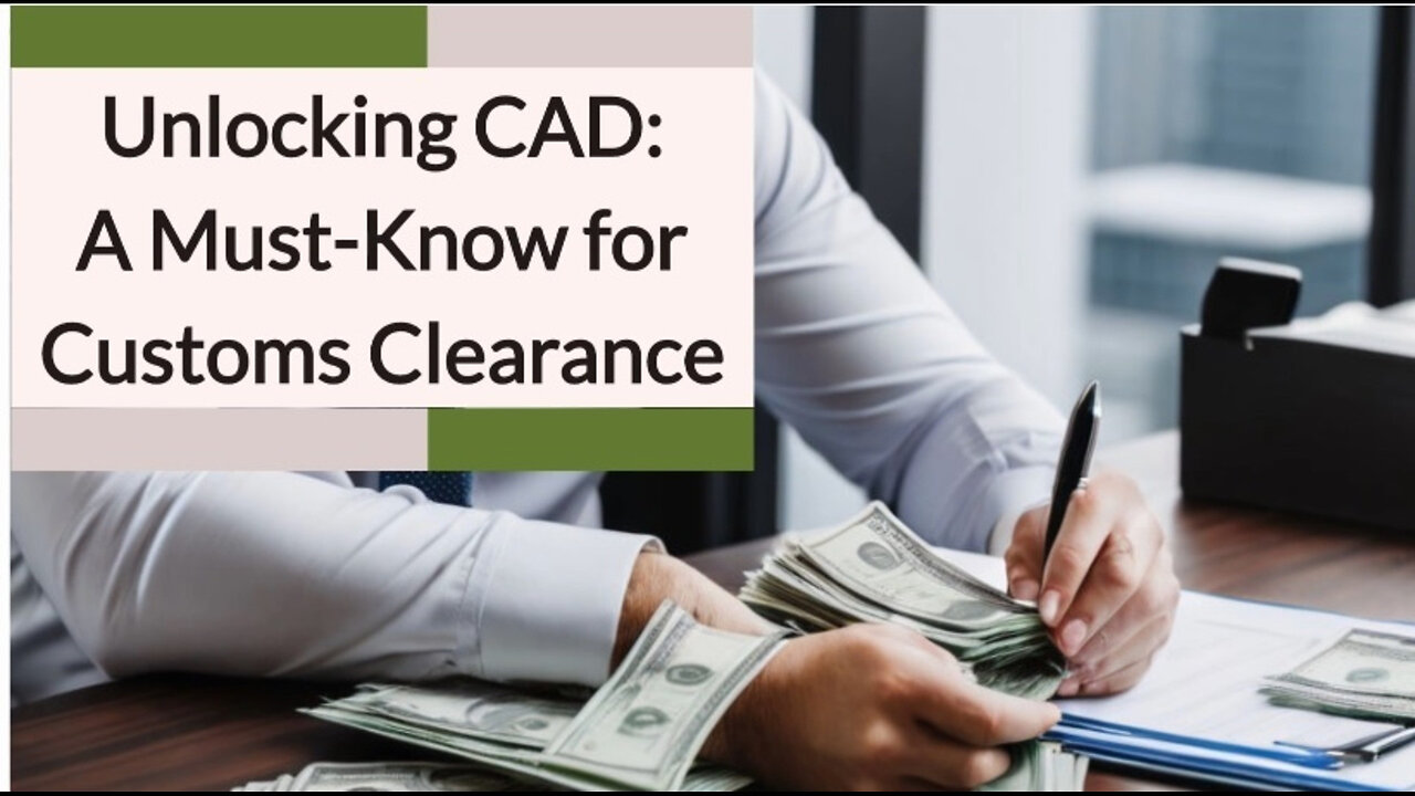 Streamlining Customs Clearance: Understanding Cash Against Documents !