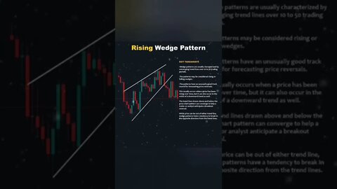 Raising wedge pattern #binary #binomo #iqoption #quotex #trading #finance #pocketoption #forex