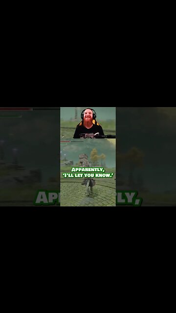 Elden Ring - Exactly how you let him know it's time to game #shorts