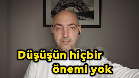 Düşüşün hiçbir önemi yok