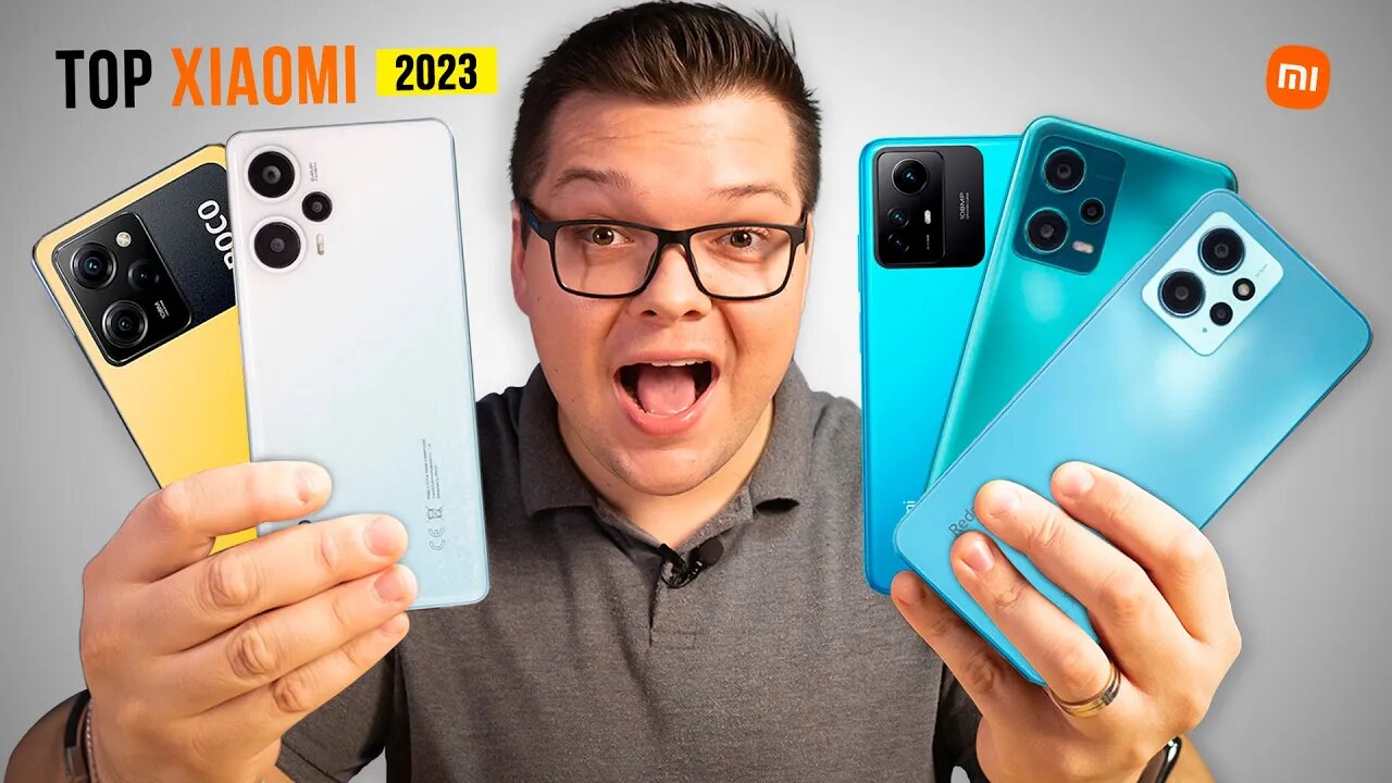 OS MELHORES celulares da XIAOMI para COMPRAR meio do ANO! 2023